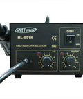 Hot Air Pencil Rework Station For Precise PCB Repairs, ESD Safe Non Touch Soldering unit with controls and power switch