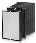 Premium Replacement Filters For Air 220 And Air 320 Purifier with True HEPA, pre-filter, activated carbon and 4 pre-filters shown