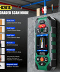 All In One Wall Scanner With Laser Measure And Level 10 In 1 Detects Studs Pipes Wires Metals Behind Walls Fast Edge And Center Marking Made Easy Plus Accurate Angle Meter For DIYers on wall