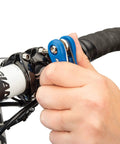 Using a Folding Bicycle Multi Tool For On The Go Maintenance With 3 4 5 8mm Hex Wrenches T25 Torx Compatible Driver And Cross Straight Screwdriver