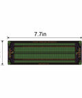 Universal Solderable Breadboard PCB Prototype Shield Double Sided Board With Tinned Gold Plated Holes, 7.7x2.5 inches size