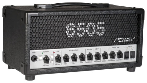 6505 Mini Guitar Amplifier Head 20W With 2 EL84 Power Tubes, 3 12AX7 ECC83 Preamp Tubes front panel with controls and inputs