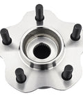 Front view of AWD Rear Wheel Bearing And Hub Assembly Pair Replacement For Nissan Juke 2011 2017 And Nissan Rogue 2008 2020