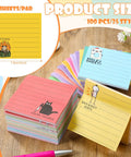 Image of 100 Pack Funny Sticky Notes for Work 3 by 3 Inches Sarcastic Self Adhesive Notepads with 25 Designs displayed on a desk