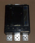 Top Shelf Heavy Duty 2000 Amp Frame Industrial Circuit Breaker Featuring 1600 Amp Magnetic Trip Three Pole 600 Volt Panel Switch Ready With No Sweat Test Report Included top view with terminals.