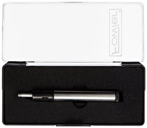 Electronic Edge Finder 0.200 Inch No Brainer Instant Light When Stylus Taps Edge in case, six light ports visible.