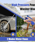 Heavy Duty High Pressure Washer Wand Pro Grade With Hydro Jet Nozzle for car and garden cleaning, dual spray modes