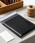 100 Pack 5 By 6 Inch Black Poly Bubble Mailers Self Seal Padded Envelopes Waterproof Shipping Bags for small business