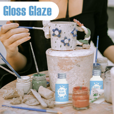 Crafting with Air Dry Clay Varnish Sealant For Air Dry Clay Waterproof And Scratch Resistant Gloss Glaze That Prevents Cracks And Wear