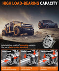 Off-road vehicles on rugged terrain with Rear Wheel Bearing Hub Assembly 2 Pack For Toyota Highlander 2004 To 2013 description.