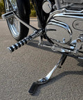 Chrome Skull Gear Shift Linkage For Harley Davidson Softail Road King 1994 2015 And Trike, smooth-shift chrome linkage on Harley engine