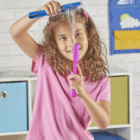 Magnetic Wands Set Of 6 For Kids 3 And Up Hands-On STEM Learning Tools, Easy Magnet Experiments, Preschool Toys And Homeschool Supplies, Science Play To Explore Magnetism And Physical Properties