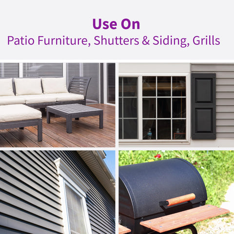 Outdoor Restorer For Vinyl, Plastic, Stone And Metal That Deeply Penetrates Faded Weathered Surfaces And Revives Patio Furniture