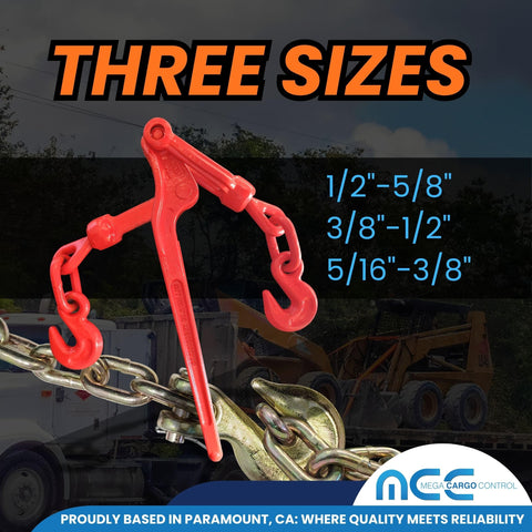 Heavy Duty Lever Snap Binders For Flatbed Trailers One Half To Five Eighths Inch Grade Seventy Transport Chains