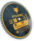 10 Inch Wood Saw Blade With 90 Teeth For Ultra Smooth Cuts And Polished Finish 0.087 Inch Kerf 5/8 Inch Arbor ASFG Double Side Grind