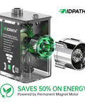 Water Pressure Booster Pump With 32 PSI 115V Automatic Variable Speed And CCS Low Flow Auto Start For Home Use
