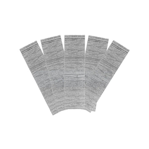 Sends Them Straight 18 Gauge Brad Nails 1 Point Five Inch Glue Collated Rugged Steel 1000 Count Box arranged in a fan shape.