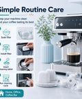 2 Water Filters And 16 Cleaning Tablets For Ninja Luxe Cafe Espresso Machine Replacement Kit Easy Maintenance Solution to keep your coffee maker tasting fresh and running smoothly.
