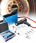 Heavy Duty 1500W Magnetic Induction Heater Kit With Four Swappable Coils And Tough Carry Case For Quick Nut Bolt Bearing Knockout Zero Sweat Pro Garage Essential Blue on display.
