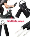 Foam Pipe Insulation Tubing For Handles And Pipes, 6mm Inner, 9mm Outer, 1.8m Long, shown on exercise handles and pipes.