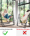 2 In 1 Outdoor Hammock With Stand Hangout Ready Swing Chair Portable Heavy Duty Steel Frame Backyard Vibe Usage Instructions