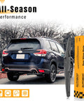 Subaru SUV with Subaru 14 Inch Rear Wiper Blade Replacement For Forester Outback Impreza Tribeca Ascent and Honda CRV Fit