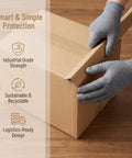 Heavy Duty Cardboard Wall Corner Protectors L Shaped Edge Guards For Shipping And Moving 20 Pack 0.15 Inch Thick in use