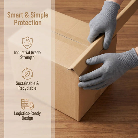 Heavy Duty Cardboard Wall Corner Protectors L Shaped Edge Guards For Shipping And Moving 20 Pack 0.15 Inch Thick in use