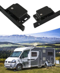 8 Unit RV Cabinet Door Latches For Motorhomes And Cargo Trailers Road Trip Ready Push Catch Drawer Fasteners shown with RV