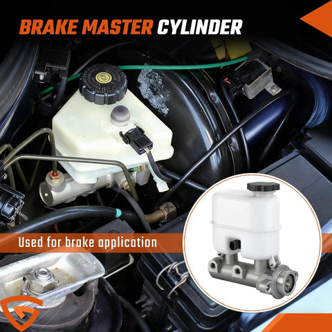 Chevrolet Silverado Suburban GMC Yukon XL 1500 2500 Brake Master Cylinder Replacement Direct Fit Compatible With Cadillac Escalade Aluminum Alloy Body PP Oil Cup EPDM Seals For A Safe Firm Brake Pedal