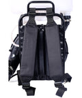 Back view of Gas Powered Mosquito Fogger Backpack Sprayer With 20L Tank For Garden And Farm, showcasing straps and frame.