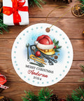Personalized Mechanical Engineer Christmas Ornament 2026 Gift For Dad Mom Son Daughter Teacher Or Coworker Custom Name
