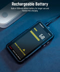 Rechargeable Digital Multimeter With Auto And Manual Range charging with lithium battery for accurate electrical testing