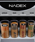 Heavy Duty Automatic Digital Coin Counter Bankroll Wrapper Separates Pennies Dimes Nickels Quarters Smoothly with rolled coins.