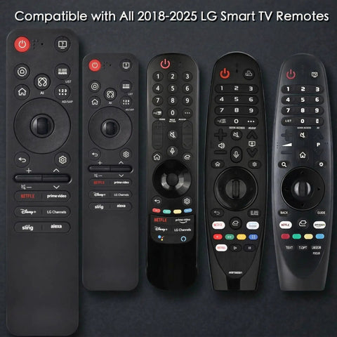 Smart TV Remote Replacement With Voice And Pointer For LG WebOS 2019 Through 2025 TVs Including OLED QNED NanoCell