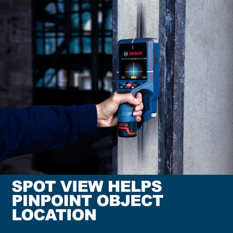 Professional Wall And Floor Stud Finder Scanner With Radar Technology For Nail On Accuracy In Detecting Wood Studs Metal Pipes And Live Wiring Featuring Four Material Views And High Contrast Lcd Display Offering A No Sweat Fix For Every Diy Project And