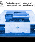 Color LaserJet Pro MFP 3301sdw Wireless All In One Color Printer For Small Office Teams With Fast 26 Ppm Scanner Copier ADF Duplex Easy Wireless Setup The Real Office Workhorse with HP Wolf Security protection overlay