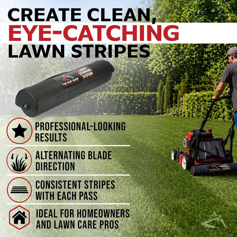Lawn Striping Kit For Toro 21 Inch And 22 Inch Walk Behind Mowers With Weighted Rear Roller Delivers Bold Pro Stripes