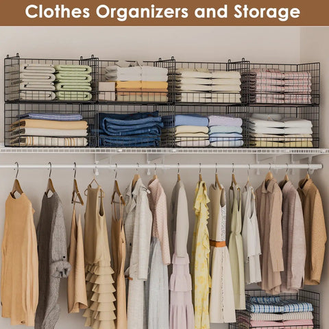 Straight Up Reliable Stackable Closet Organizers Foldable Storage Bins Wide Opening Clothes Racks Pants Jeans Home Refresh Black Smooth Process Easy Gear Rack