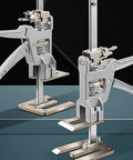 Rugged Carbon Steel Furniture Lifting Jack Adjustable Multi Purpose Cabinet Installer Hoist Heavy Duty Handheld Support Tool close-up view.