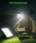 Rechargeable 20000mAh LED Camping Lantern With 1300 Lumen Brightness lighting a tent, IPX4 Waterproof Emergency Light For Home And Outdoors
