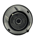 Master Prep Professional 450 Watt Motor Head Replacement For QB1000 QB1002 QB1003 QB1004 QB1005 Blenders Top View Black Finish