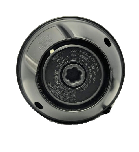Master Prep Professional 450 Watt Motor Head Replacement For QB1000 QB1002 QB1003 QB1004 QB1005 Blenders Top View Black Finish