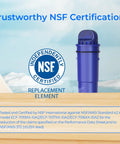 Replacement Filter For Pur Pitchers And Dispensers, NSF Certified Lead Free, Kicks Chlorine Taste And Odor To The Curb, Multi Stage Filtration