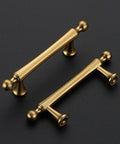 Champagne Bronze Cabinet Pulls 3 Inch Center Hole, 30 Pack Zinc Alloy Kitchen Cabinet Handles