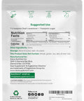 Sweetener 6 Pounds Natural Sugar Substitutes No Aftertaste Keto Friendly Vegan Zero Net Carb Zero Calorie product back view