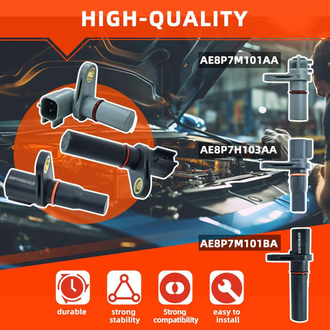 Ford Focus Transmission Speed Sensor Kit Replacement OEM AE8P7H103A AE8P7M101AA AE8P7M101BA product display and specifications