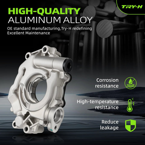 Beefy High Pressure Engine Oil Pump With O Ring 10452 Replacement For 2009 To 2023 Chrysler Dodge Jeep Ram V8 5.7L 6.4L Models