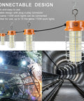 110W LED Work Light With 16500 Lumens And 5000K Daylight, IP67 Waterproof Beefy Portable Construction Light in industrial setting