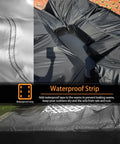 All Weather Patio Furniture Set Cover For Outdoor Sectional Sofa And Table And Chair Sets No Hassle Water Resistant Large 315 Cm L By 160 Cm W By 74 Cm H Fits 7 To 9 Piece Sets Weatherproof Protection with waterproof strip detail